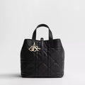 Black Macrocannage Calfskin