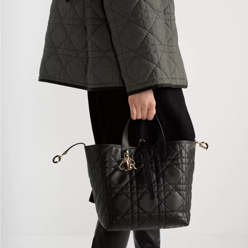 Black Macrocannage Calfskin