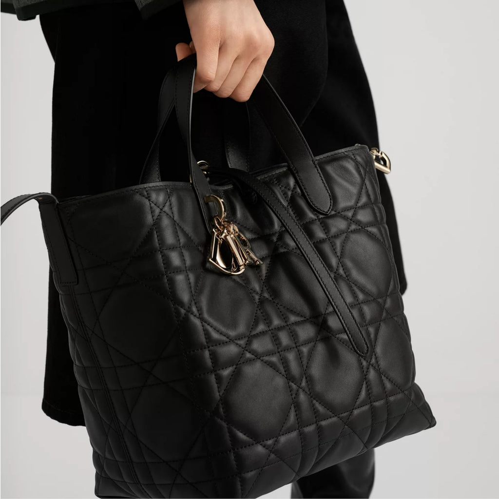 Black Macrocannage Calfskin