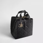 Black Macrocannage Calfskin