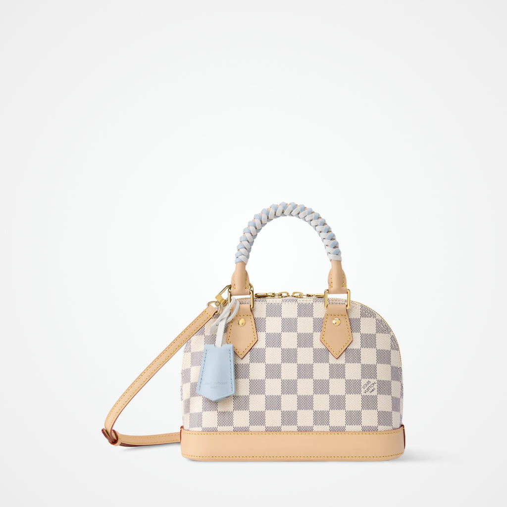 Alma BB Damier Azur