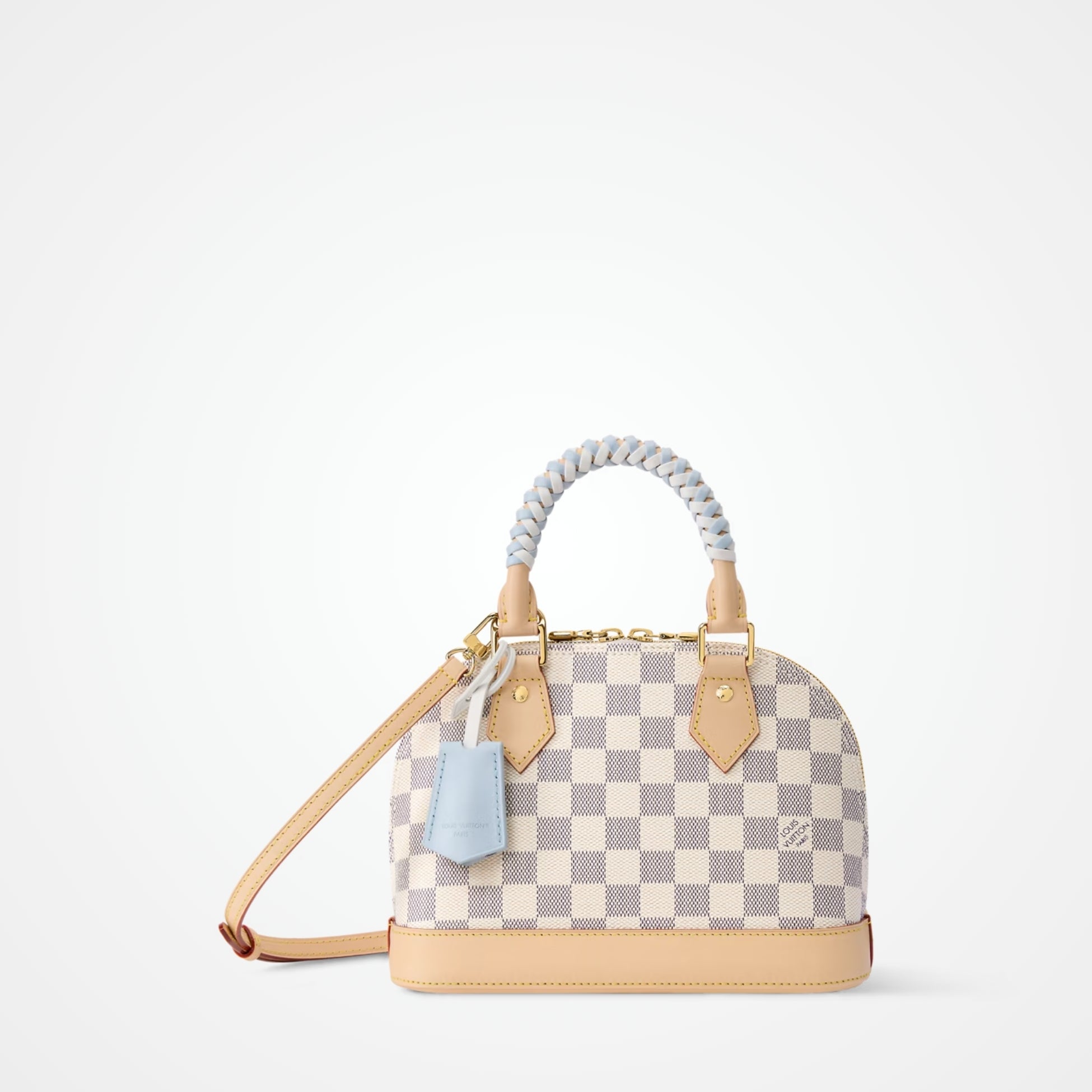 Alma BB Damier Azur